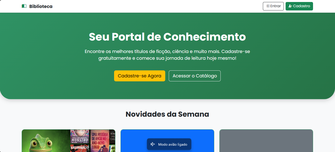 Sistema de Gestão de Bibliotecas em Spring Boot.